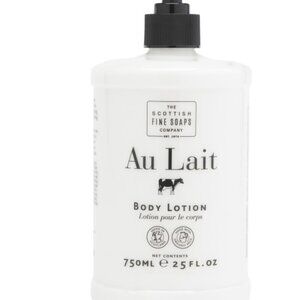 The Scottish Fine Soaps Company AU LAIT Body Lotion Organic with Pump 25 fl oz